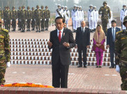 Presiden Jokowi Kunjungi National Martyrs’ Memorial di Bangladesh
