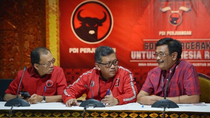 Struktur Kepengurusan DPP PDI di Kongres V