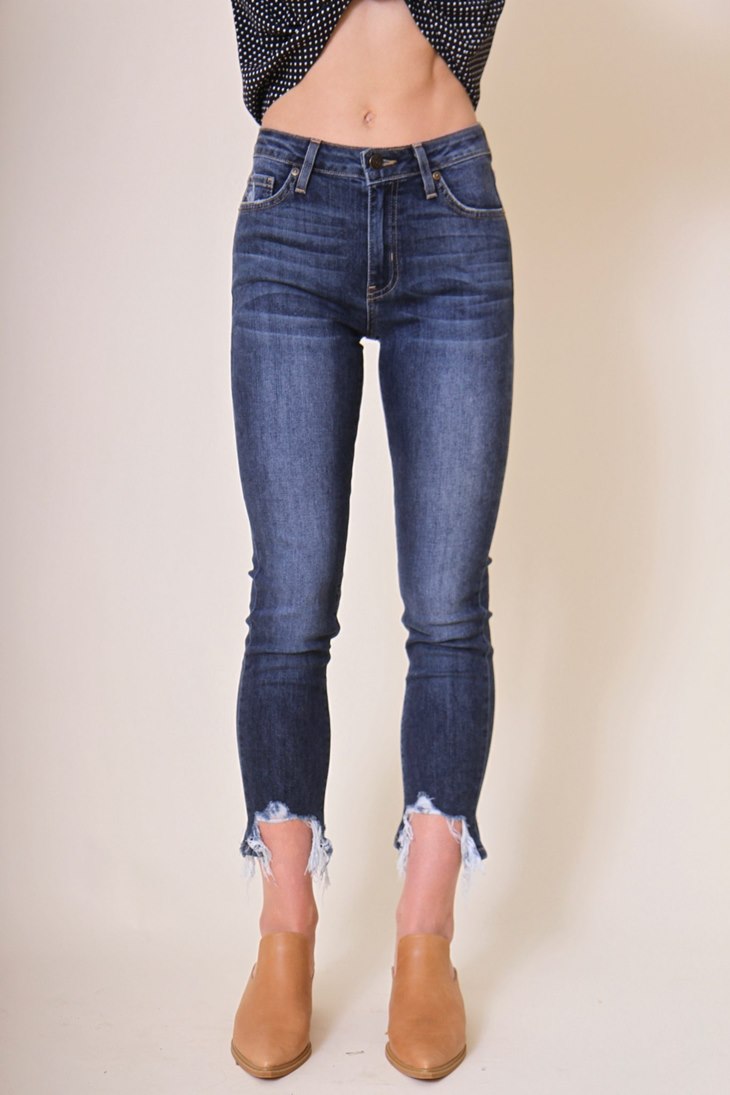 fringe jeans