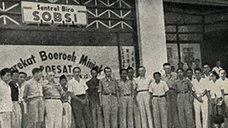 Anggota SOBSI. (Foto/id.wikipedia.org)