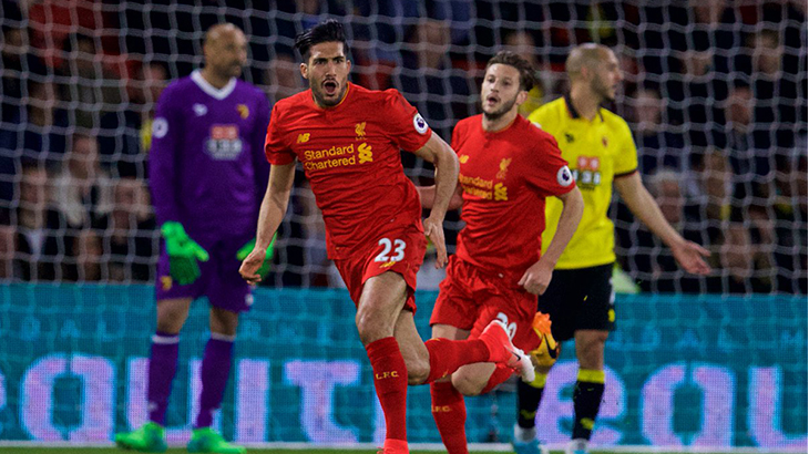 Aksi Memukau Can Bawa Liverpool Unggul 1-0