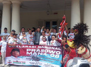 Relawan Jokowi Resmi Deklarasi Prabowo Mania 08, Hashim Ikut Hadir