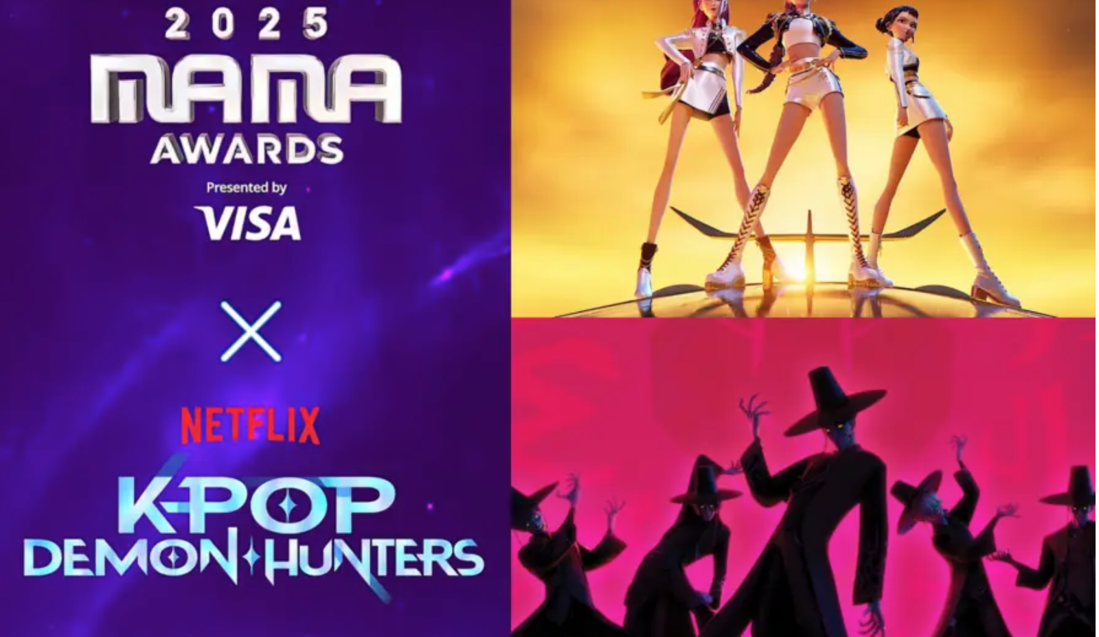  MAMA AWARDS 2025 Umumkan Line-up HUNTR/X dan Saja Boys, Bentuk Kolaborasi Bareng ‘KPop Demon Hunters’