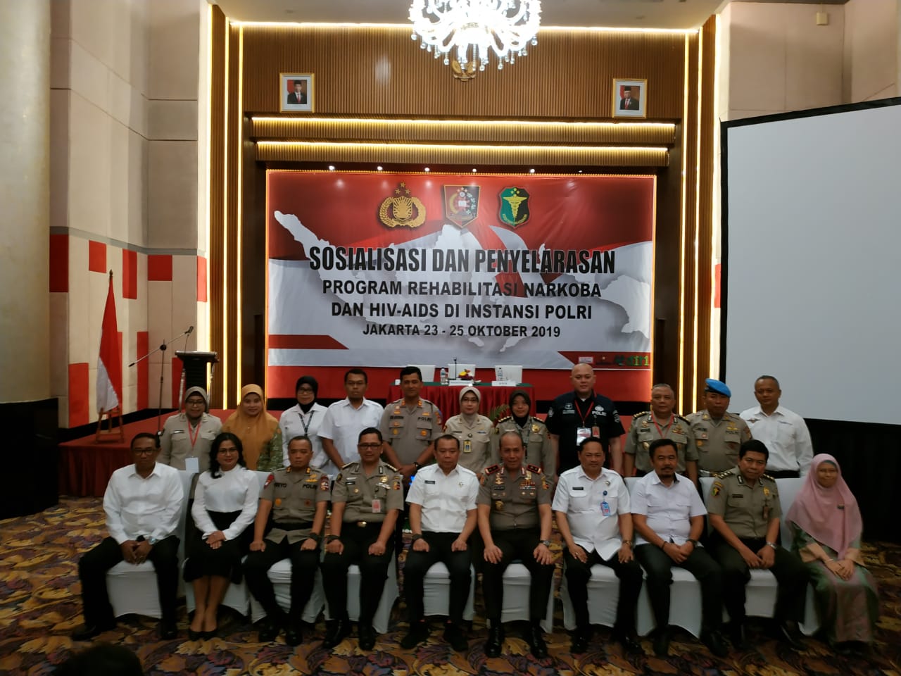 Saat konferensi pers program rehabilitasi narkoba (Foto: MP/Muchammad Yani)