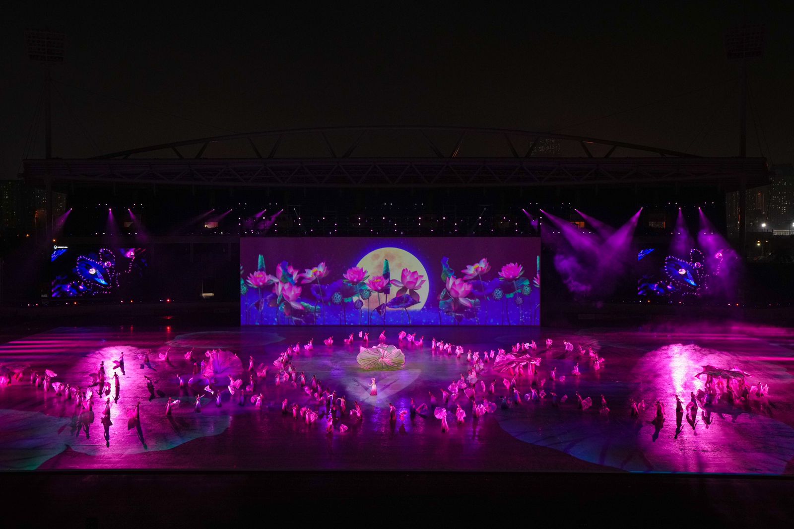 Tarian Bunga Teratai di pembukaan SEA Games 2021