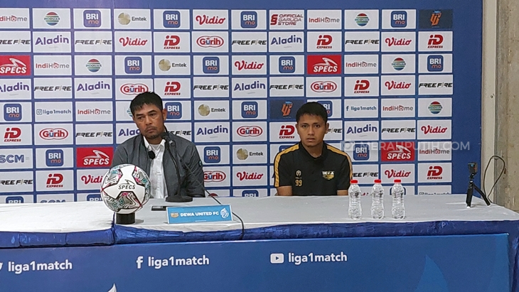 Pelatih Dewa United FC Minta Pemain Tidak Jemawa Usai Menang di Laga Perdana