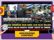 [HOAKS atau FAKTA]: Amerika Serikat Ambil Alih Penguasaan Selat Malaka 
