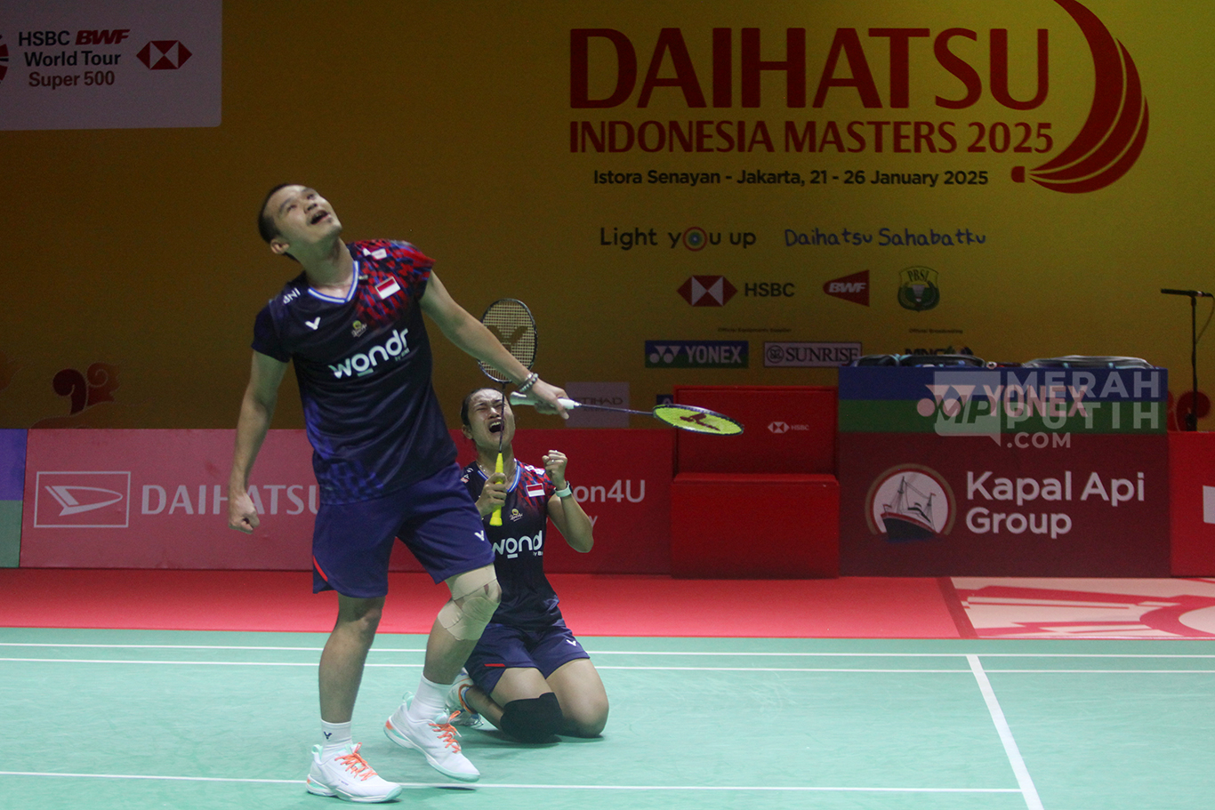 Indonesia Masters 2025: Ganda Campuran Indonesia Rinov/Lisa Melaju ke Semifinal