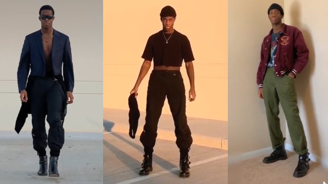 Wisdom Kaye juga akan meramaikan TikTOk Fashion Montoh. (Foto Vogue)