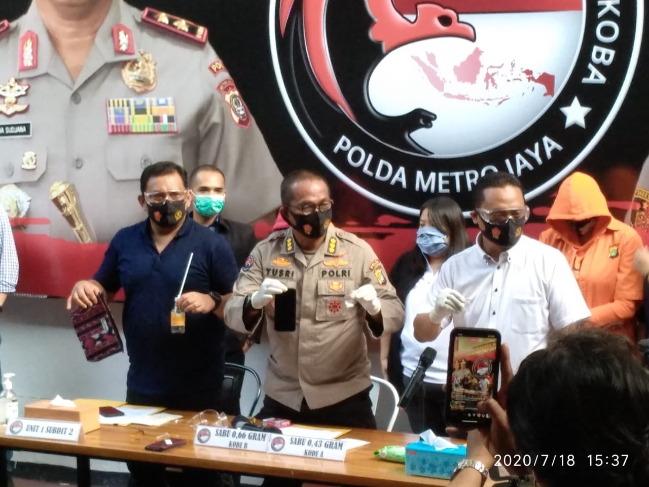 Kabid Humas Polda Metro Jaya Yusri Yunus. (Foto: Antara)