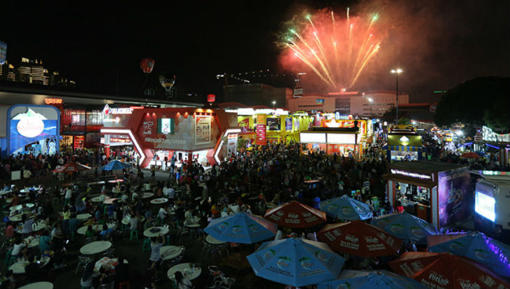 Suasana Jakarta Fair Kemayoran