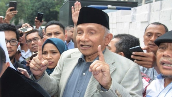 Amien Rais. (Foto: antaranews)
