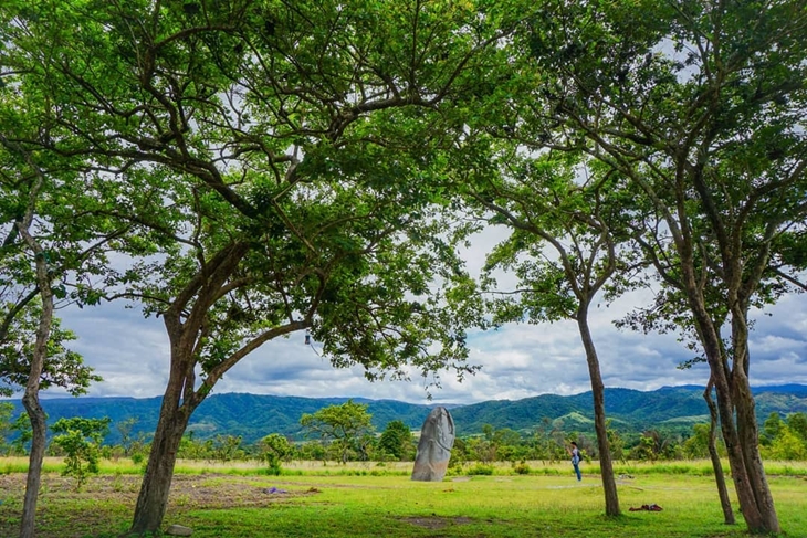 Lokasi patung megalitikum di Lembah Bada. (Foto: instagram.com/muhlisinusman)