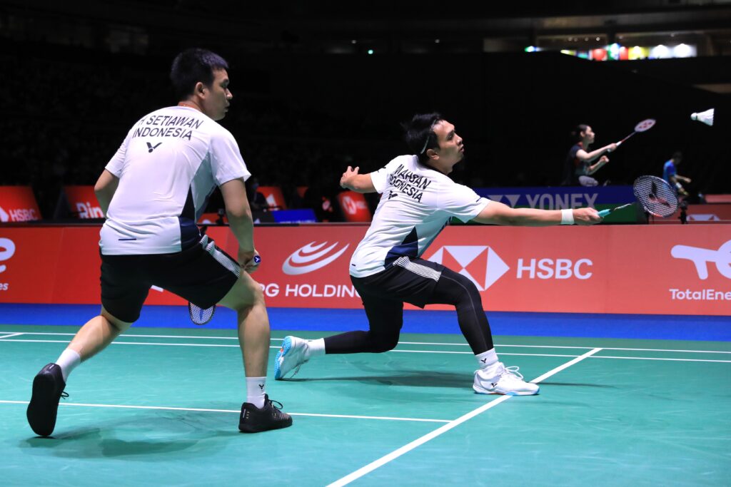 Ganda putra Indonesia, Hendra Setiawan/Mohammad Ahsan. Foto: PBSI