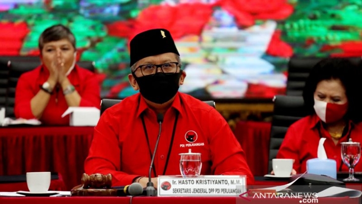 Sekjen DPP PDI Perjuangan Hasto Kristiyanto. (ANTARA/HO-DPP PDIP)