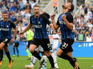 Diwarnai Dua Kartu Merah, Inter Kalahkan Genoa 1-0