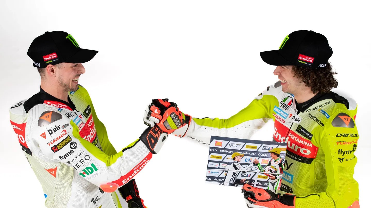 Pertamina Enduro VR46 Luncurkan Livery untuk MotoGP 2024