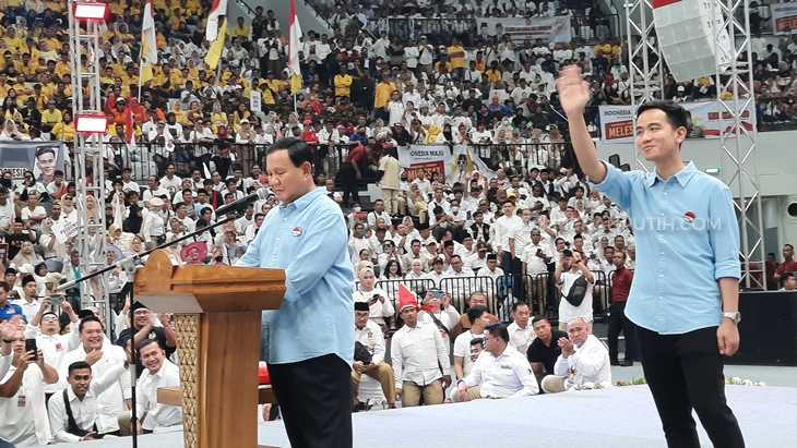 Prabowo Ajak Para Pendukungnya Berdoa untuk Palestina