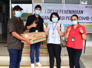 Lawan Virus Corona, Priskila Donasikan 7.200 Hand Spray ke RSUP Persahabatan