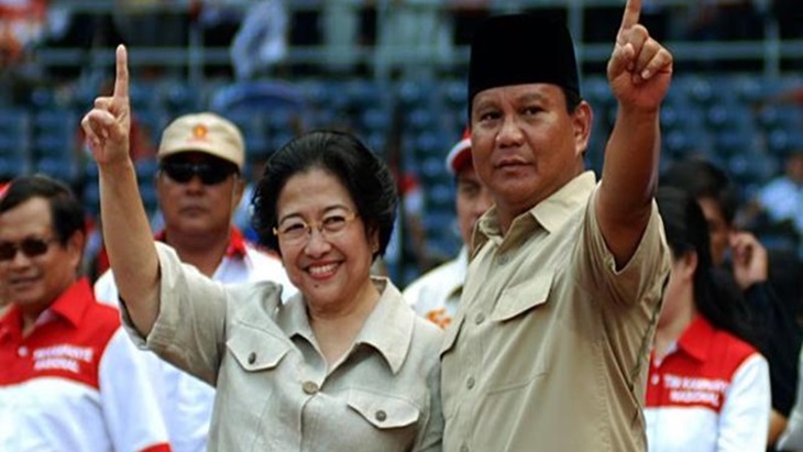 Mega dan Prabowo dalam kampanye Pilpres (Foto: antaranews)