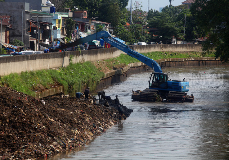 Proyek Penurapan Multiyears Sungai di Jakarta Digas Lagi, Fokus Kali Grogol Hingga Mookervart