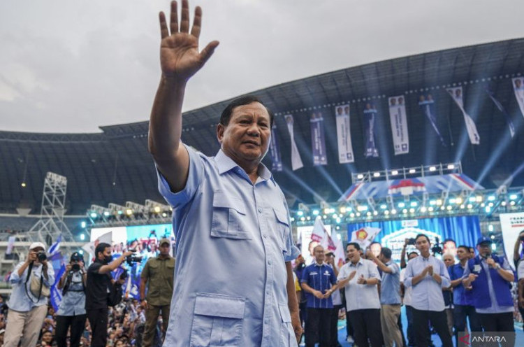 Indikator Politik Prediksi Prabowo Menang Satu Putaran dengan Raihan 54% Suara 