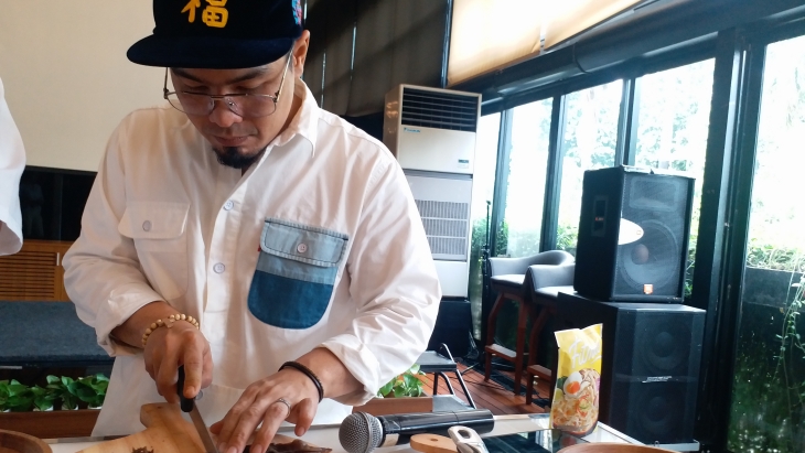 Bams melakukan diet tapi tak maksa (Foto: MP/Iftinavia Pradinantia)