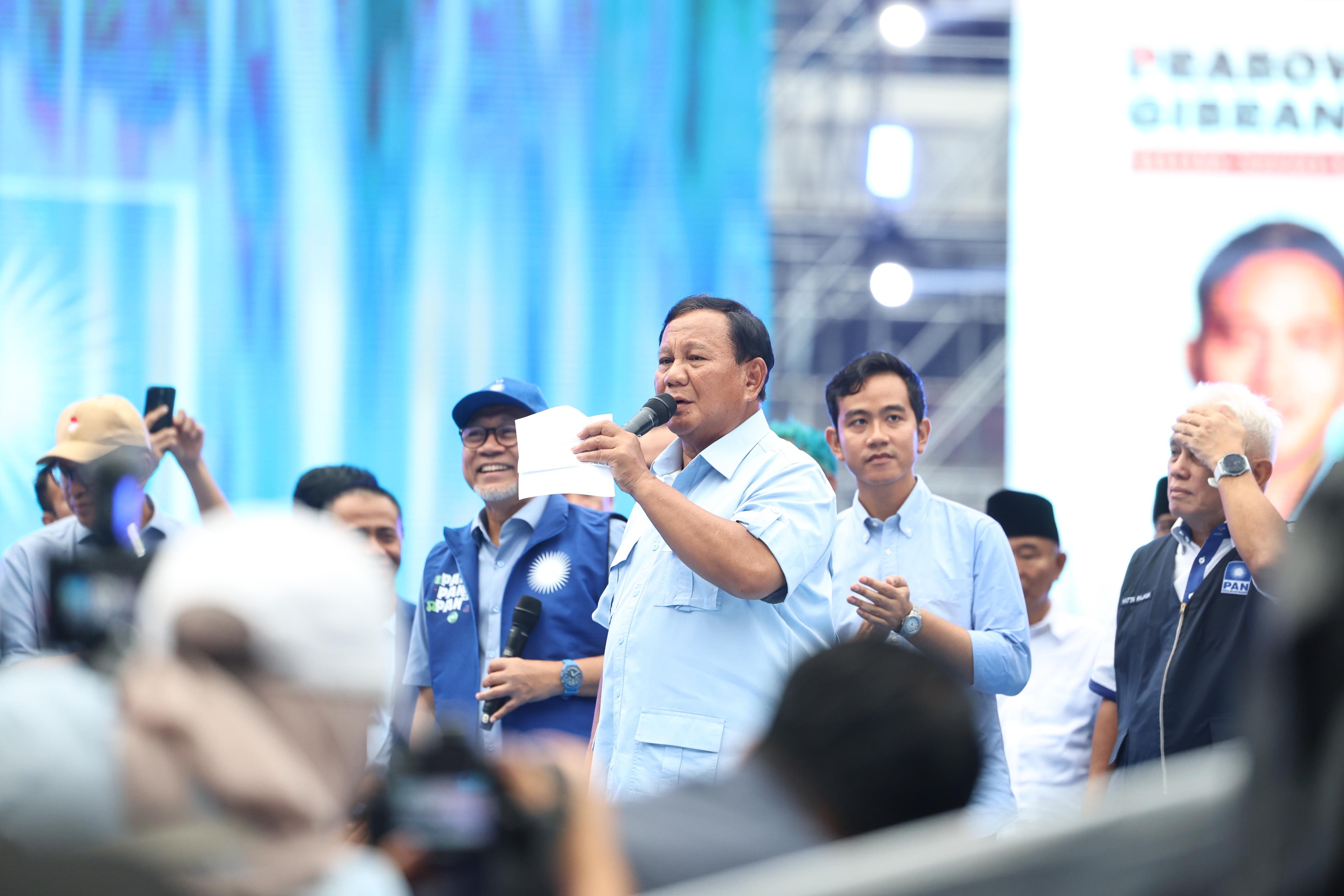 Hormati Bung Karno hingga Megawati, Prabowo Minta Warga Tak Saling Menjelek-jelekan