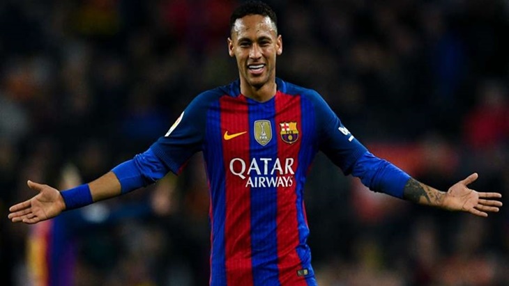Neymar saat masih memperkuat Barcelona (Foto: Zimbio)