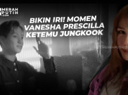 Bikin Iri! Momen Vanesha Prescilla Ketemu Jungkook