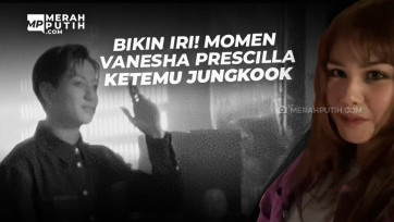 Bikin Iri! Momen Vanesha Prescilla Ketemu Jungkook