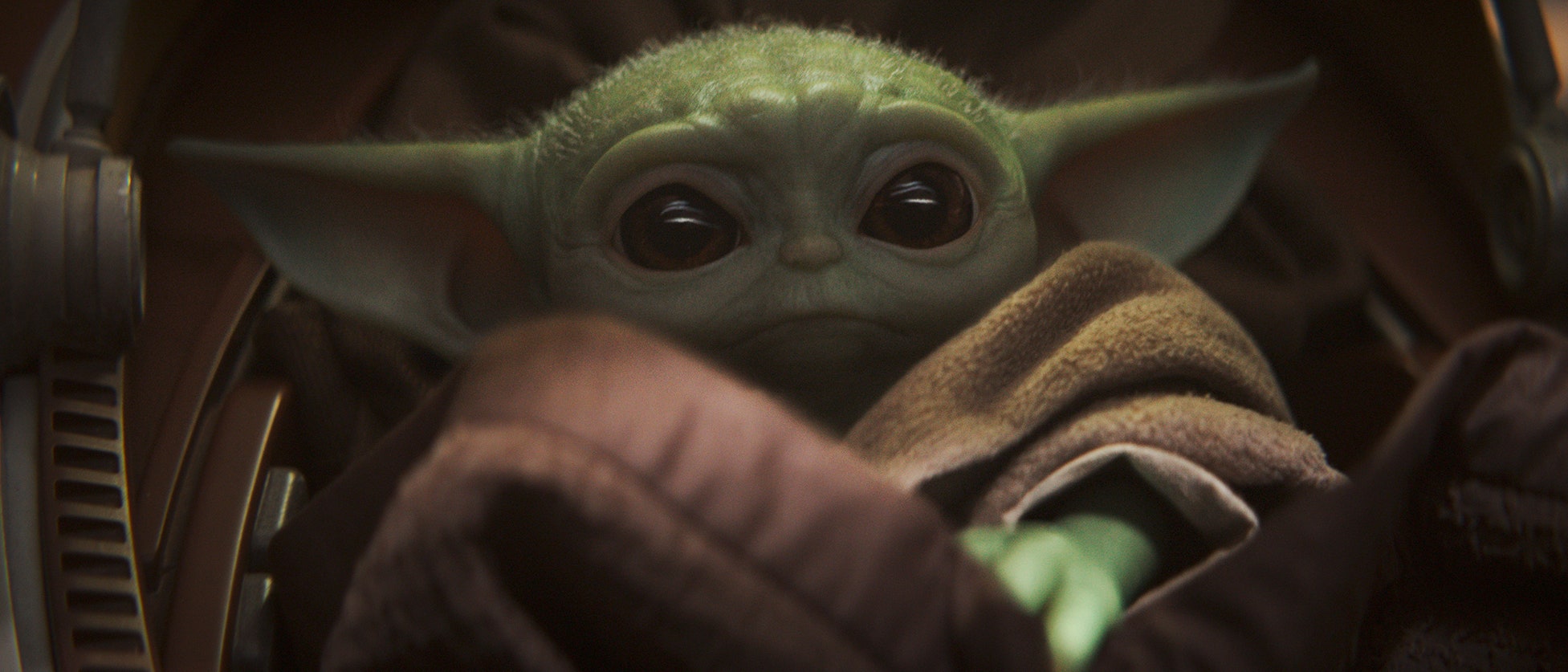 baby Yoda pada the Mandalorian. (Foto Vanity Fair)