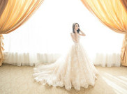 Viral! Seorang Petani Buat Gaun Pengantin dari 40 Kantung Semen Bekas