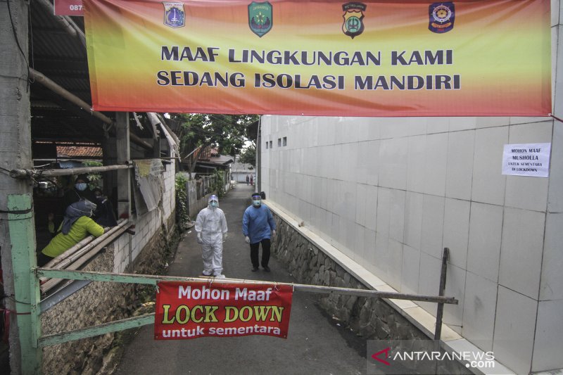 Tes COVID-19. (Foto: Andika Eldon)