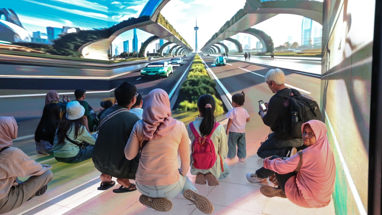 Desain Kota Masa Depan Jakarta Bisa Dilihat di Wahana Immersive Room PRJ 2025