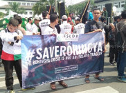 Dari Gedung Sate, Aher Lanjutkan Orasi Peduli Rohingya di Pusat Perbelanjaan