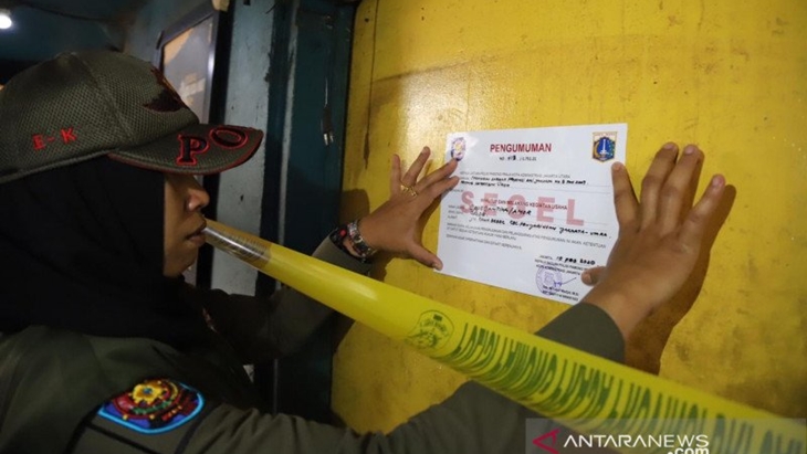 Pemprov DKI Raup Rp5,3 Miliar dari Pelanggar PSBB