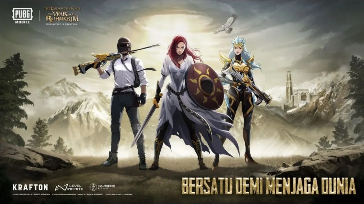 'PUBG Mobile' x 'The Lord of the Rings: The War of the Rohirrim', Bawa Pertempuaran Ala Middle-earth
