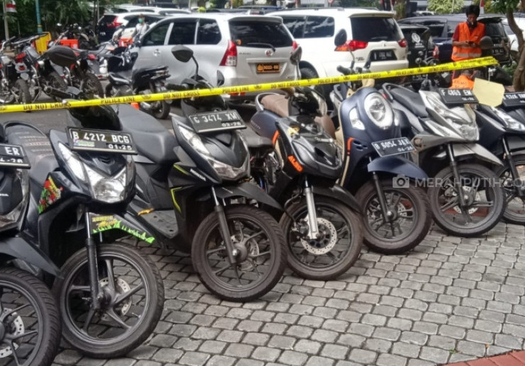 Polda Metro Jaya Bagikan Motor Hasil Curian, Begini Cara Mendapatkannya