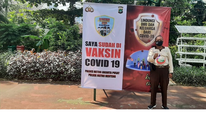 Vaksinasi COVID-19. (Foto: Kanugrahan)