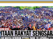 [HOAKS atau FAKTA]: Massa Geruduk Istana Tagih Janji Kampanye Gibran 