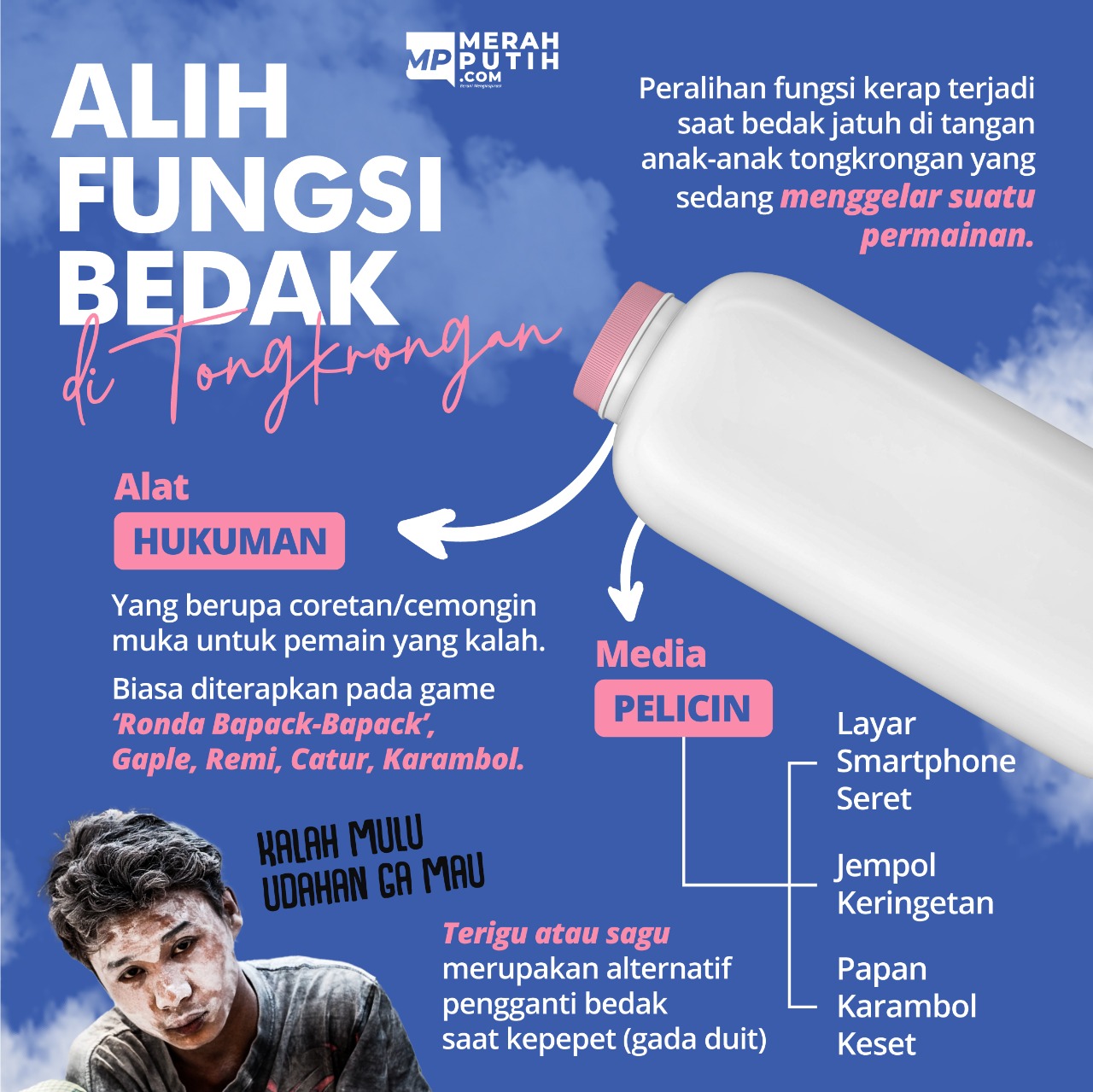 Ahli Fungsi Bedak di Tongkrongan