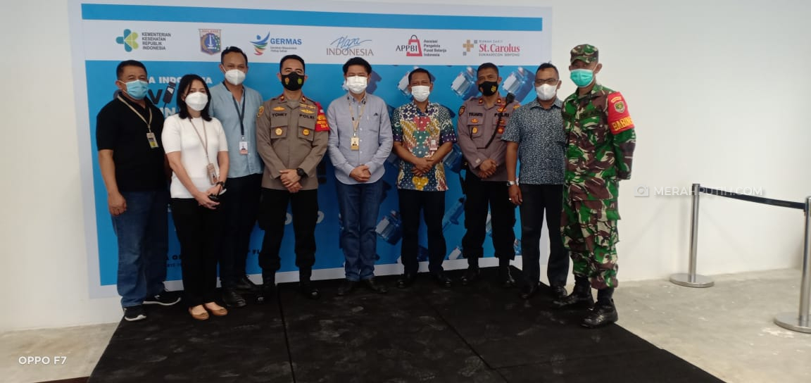 Lewat Slogan 'Nyok Kita Vaksin', TNI-Polri Siap Sukseskan Vaksinasi Nasional