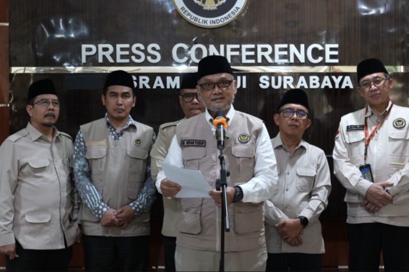 224 Jamaah Kloter 43 Tiba di Makassar Tutup Penyelenggaraan Ibadah Haji 2026