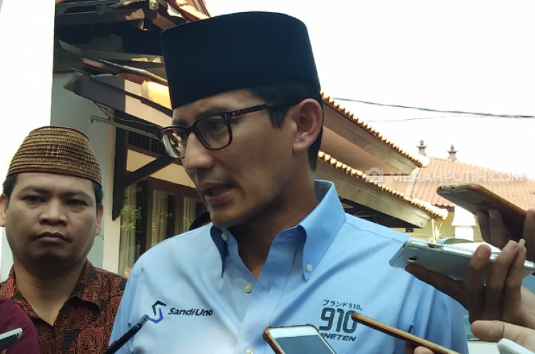 Sandiaga Uno Minta Kubu Sebelah Tak Alergi dan Baper Soal  'Make Indonesia Great Again'