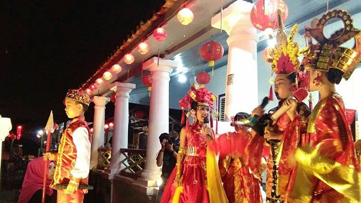 Festival Cap Go Meh di Kampoeng Kapitan. (Instagram/@pesonasriwijaya)
