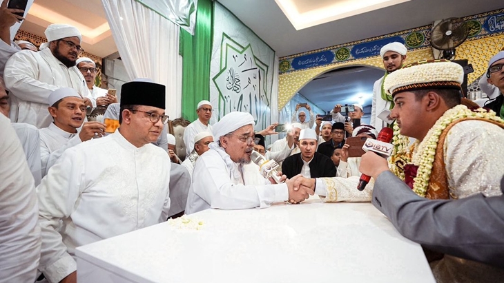 Anies-Cak Imin Bertemu Rizieq Shihab, Koalisi Anggap sebagai Simbol Persatuan