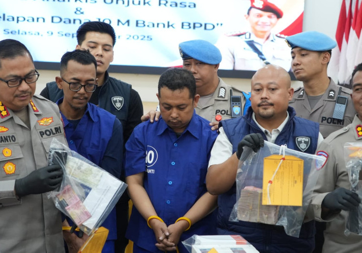 Polisi Tetapkan 2 Tersangka Pencurian Rp 10 Miliar Milik Bank Jateng Wonogiri