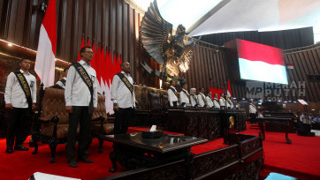 Mengintip Gladi Bersih Pelantikan Presiden dan Wakil Presiden RI 