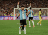 Momen Unik di Laga Perpisahan Lionel Messi, Wasit Beri Hadiah Kartu Kuning dan Merah